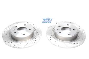 DISCHI FRENO FORATI E SCANALATI PER TOYOTA