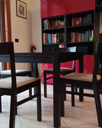 tavolo IKEA allungabile con 4 sedie