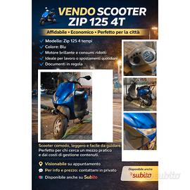 Scooter Piaggio Zip 125 4t del 2002