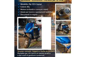 Scooter Piaggio Zip 125 4t del 2002