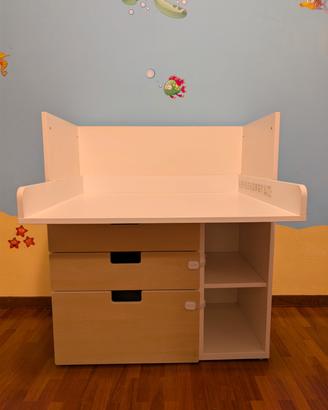 Fasciatoio IKEA SMÅSTAD (diventa scrivania)