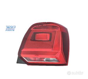 FANALE DESTRO WV VOLKSWAGEN POLO 6C 14-17 ROSSO SC