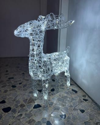 Renna al led, Accessori di natale