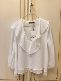 Blusa zara bianca XS