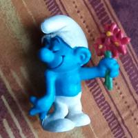 Puffo "I Puffi" timido margherite orig. anni '80