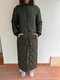 Cappotto verde reversibile Hydrogen