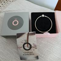 BRACCIALE RIGIDO PANDORA ARGENTO 