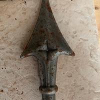 Lancia in ferro battuto