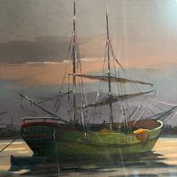 Quadro barche Viareggio