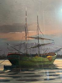 Quadro barche Viareggio