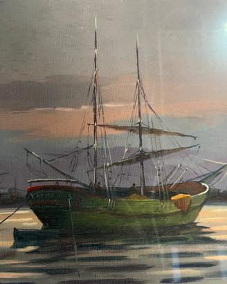 Quadro barche Viareggio
