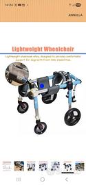  Carrello cani disabili o per convalescenza