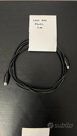 Proel cavo MIDI 3 m