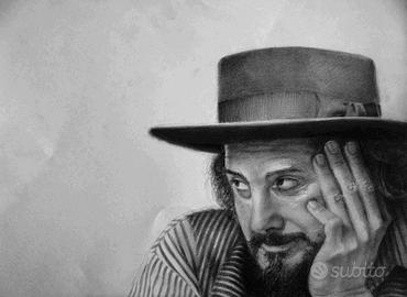 Ritratto di Vinicio Capossela 33x48