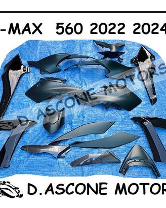 KIT CARENE TMAX 560 2022 2024 15 PZ DARK PETROL