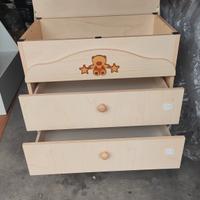 Cassettiera/Fasciatoio