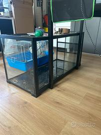 Terrario smontabile 100 x 50 x 50