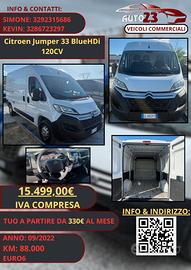 Citroen Jumper 33 BlueHDi 120CV Iva Compresa