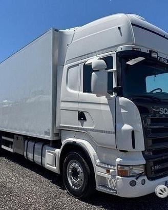 Scania R420 Cella 9.60 e sponda 2005 DISCO