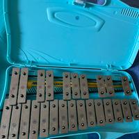 Metallofono glockenspiel xilofono 25 note 2 ottave