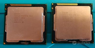 lotto cpu varie Intel amd