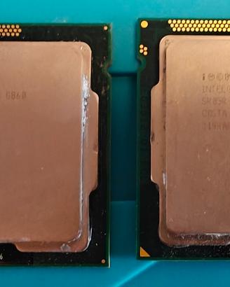 lotto cpu varie Intel amd