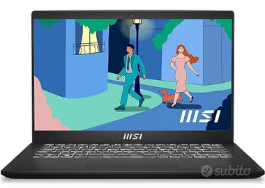 Notebook MSI Modern 14 C12M-209IT, 14”, 512 GB SSD