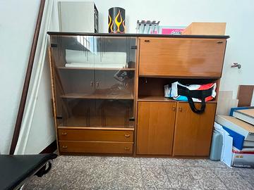 Mobiletto soggiorno/vetrinetta vintage anni '70-80