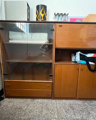 Mobiletto soggiorno/vetrinetta vintage anni '70-80