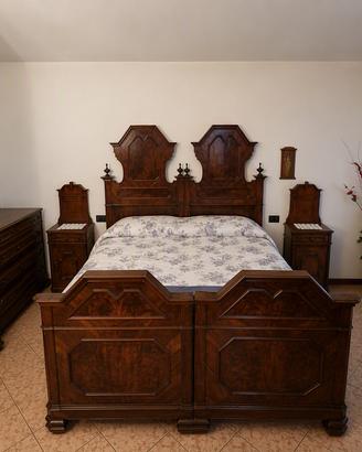 Camera da letto completa in legno (6 pz)
