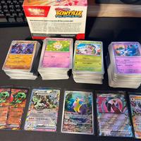 Lotto carte pokemon scintille folgoranti