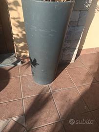  2 vasi  alti a cono antracite 