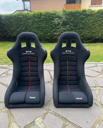 Coppia sedili sabelt GT3 fiberglass