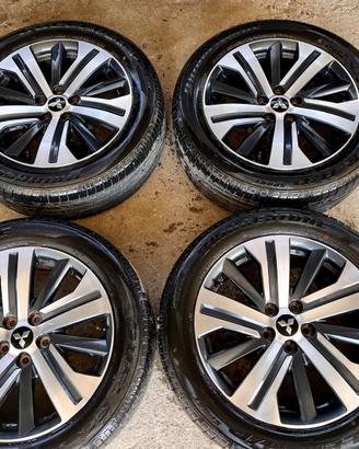 gomme e cerchi in lega mitusbishi asx