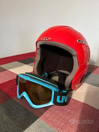Casco sci bambino & mascherina