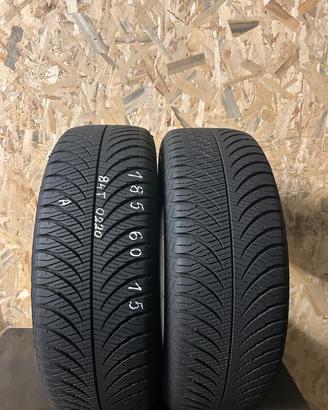 4 GOMME 185 60 15 GOOD YEAR 4 STAGIONI