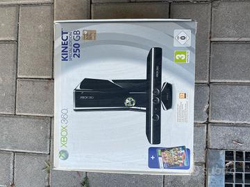 X Box 360 Microsoft 250gb + Kinect+giochi