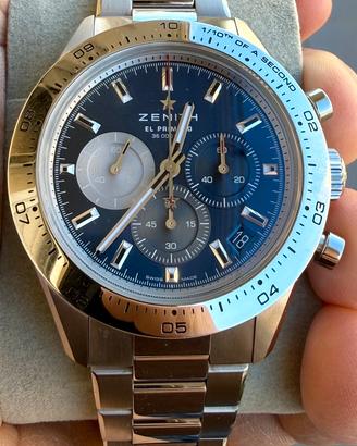 Zenith Chronomaster Sport - dial blu - opzionato