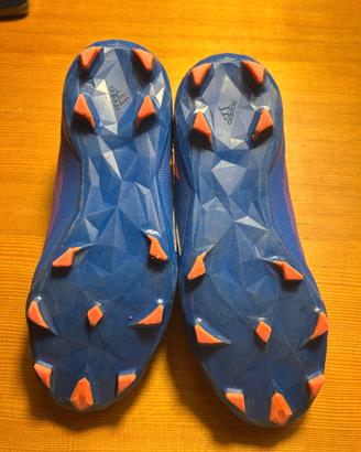 Adidas pedator blu e arancioni
