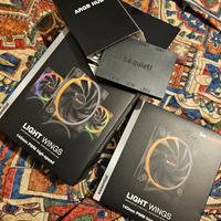 3xventole Bequiet! Light Wings 140 ARGB+controller