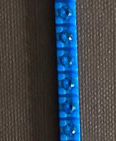 Bracciale Ops Hip Hop blu