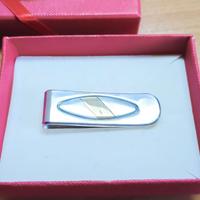 Fermasoldi  -Fermabanconote Argento 925‰ +ORO 750‰