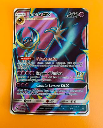 Carta Pokemon Lunala GX Full Art 141/149