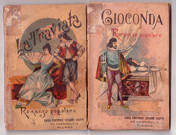 Mario Mariani Gioconda La traviata 1920 rare ediz.
