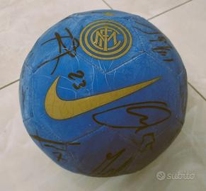 pallone calcio autografato inter 2011 2012