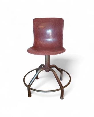 Sgabello Vintage Anni 50 Industrial