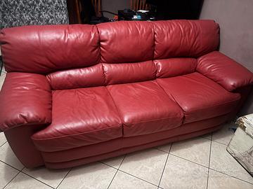 Divano in pelle