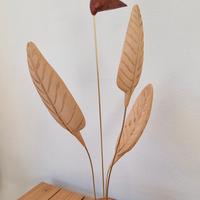 scultura in legno di cirmolo