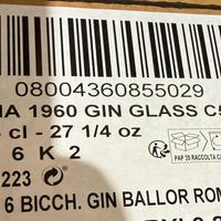 Calici Gin Tonic Ballor NUOVI