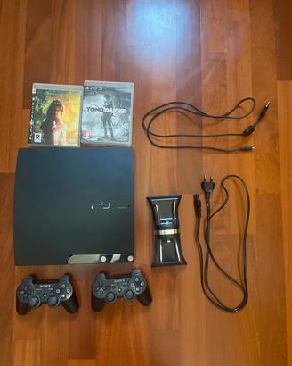 ps3 slim+2 controller originali+2 giochi